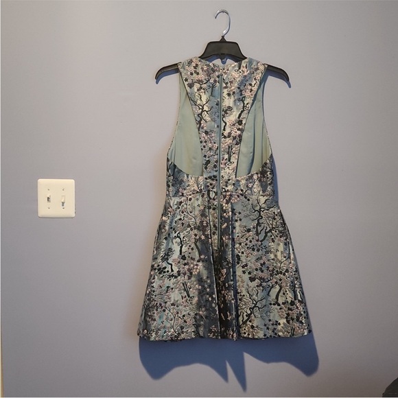 ⭕️ PRICE FIRM NEW Alice + Olivia Size 12 Tennie Jacquard Dress $440 - Picture 8 of 12